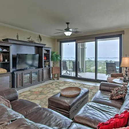 Ornate Resort Condo With Balcony, Pool, Water Views!